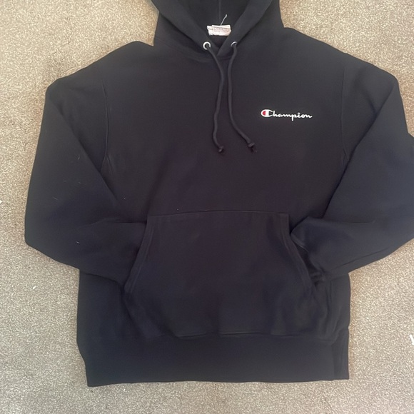 Champion black casual hoodie - Picture 2 of 6